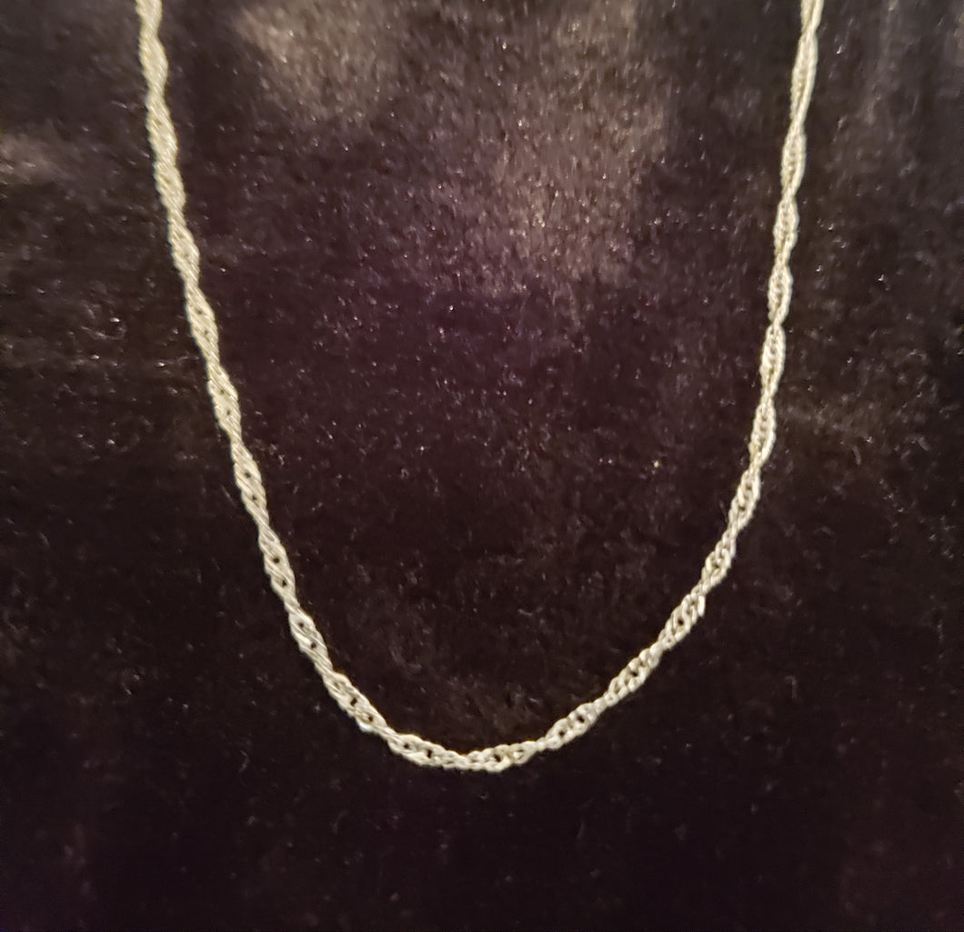 18 Inch Silver Chain