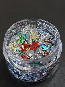 Puzzled Body Glitter