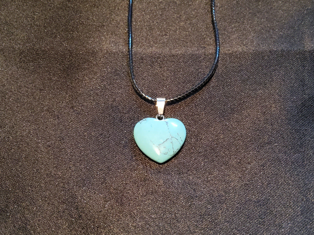 Turquoise Heart Necklace