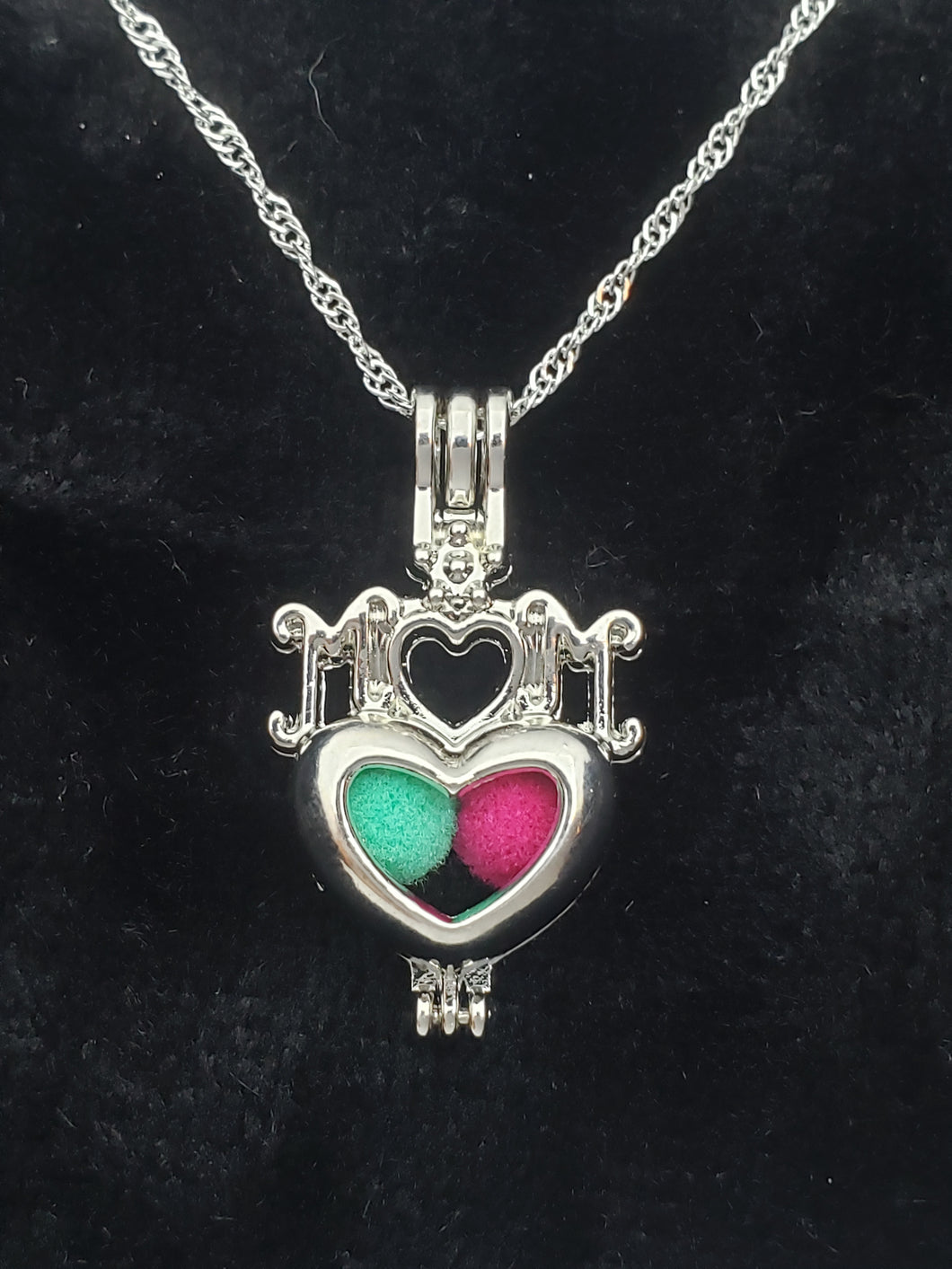 Mom Heart Charm